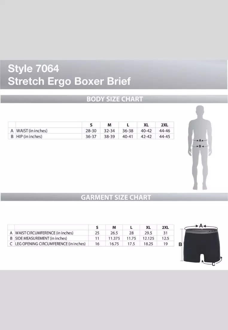Jockey® Stretch Boxer Brief (Pack of 3)