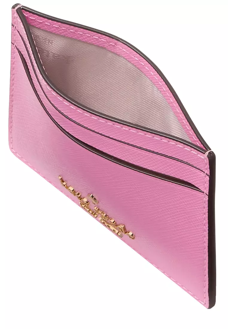 Madison Small Slim Card Holder in Surf Pink KI368