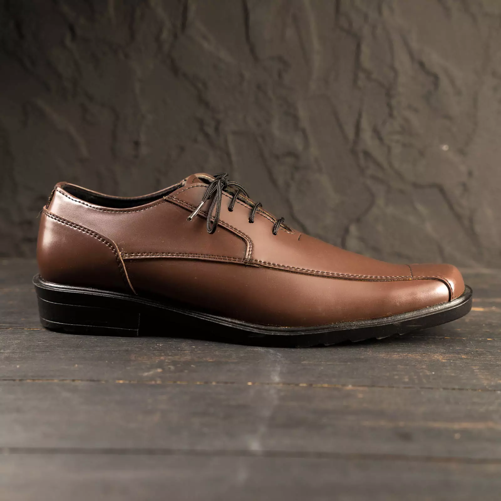 PAULMAY - Sepatu Formal Casual Pria Wina 76 Brown