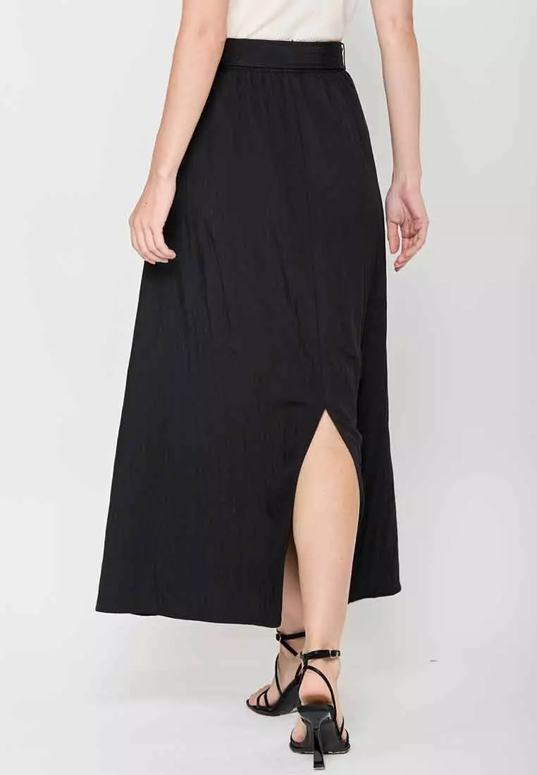 Isla Cargo Belted Maxi Skirt