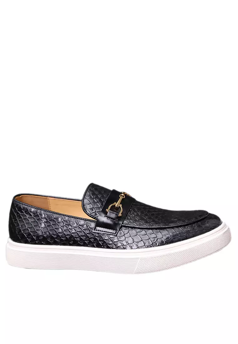 Alligator loafers mens on sale shoes