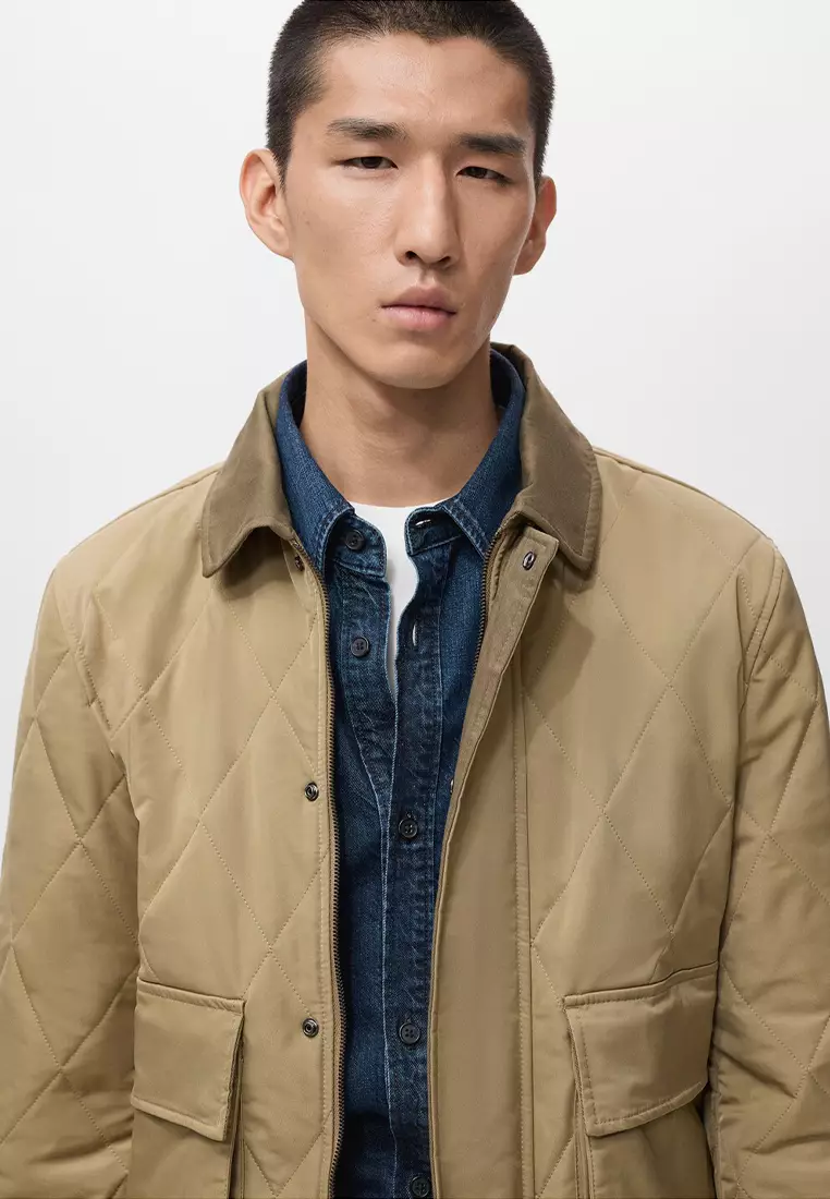 Quilted Water Repellent Jacket