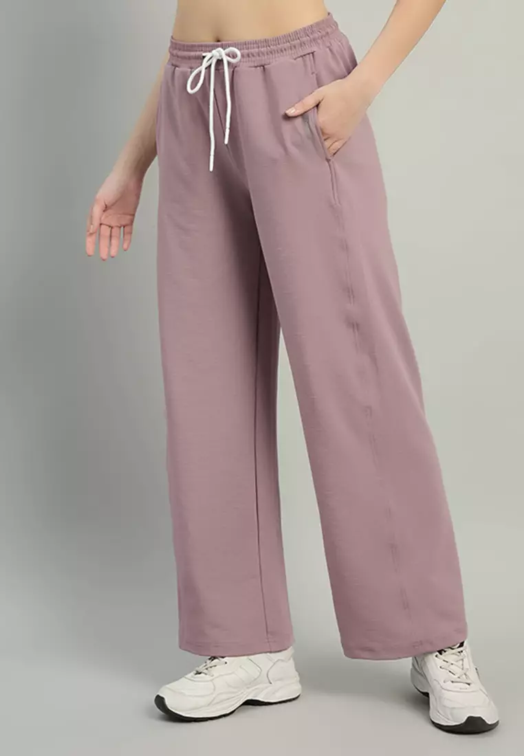 Women’s Textured FlexiFit Wide-Leg Pants