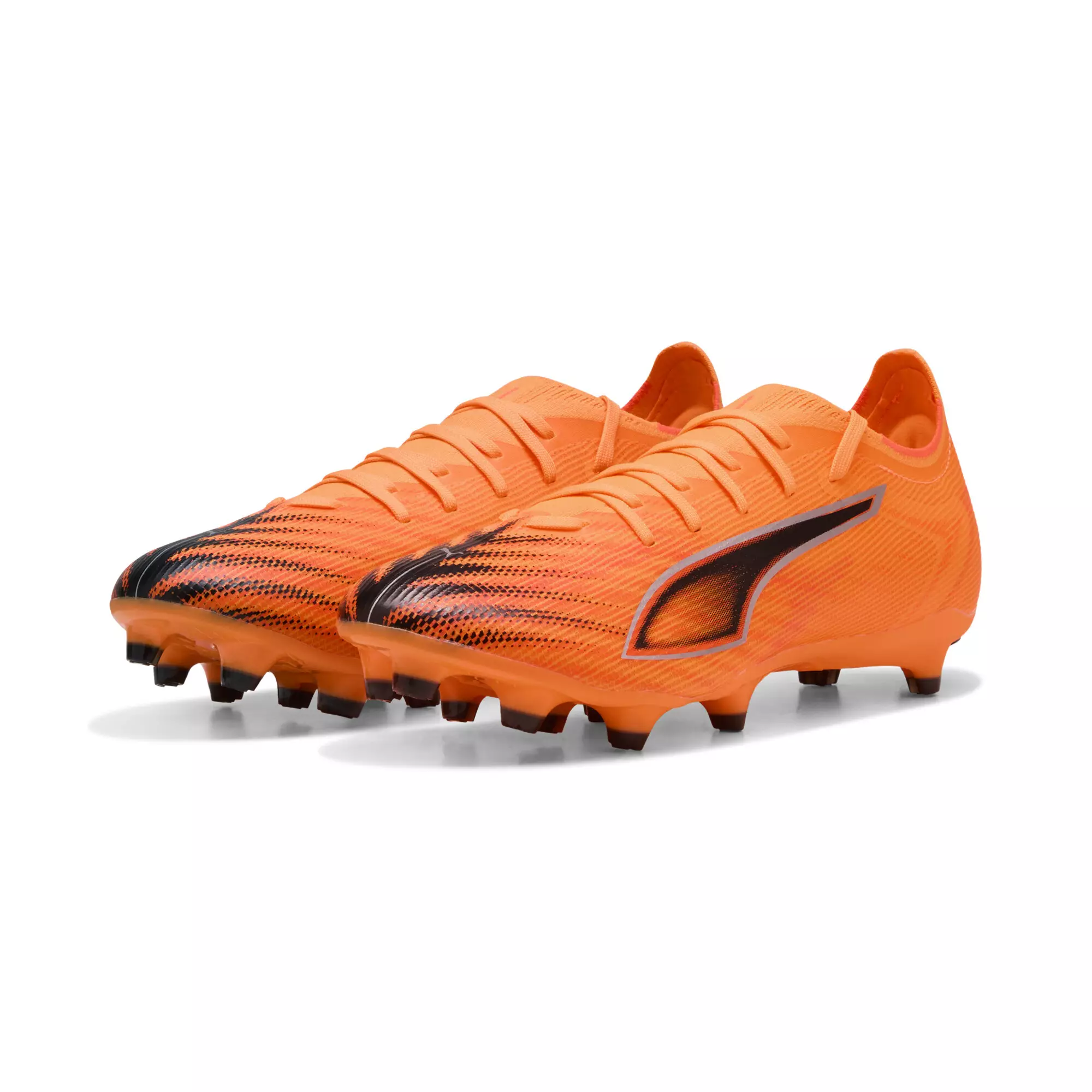 PUMA ULTRA 6 MATCH FG/AG Football Boots Unisex Fire-Black-Red