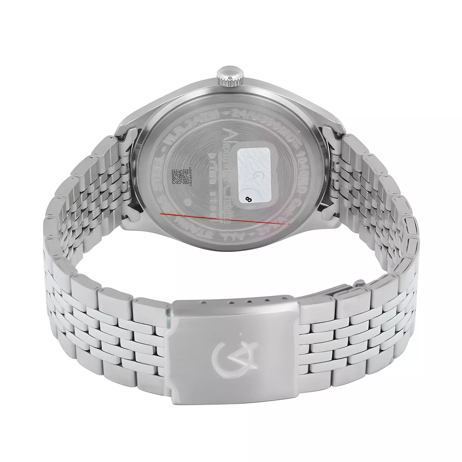 Jam Tangan Analog Pria - Primo Series - Silver Blue - Stainless Steel - 1040 MDBSSLB