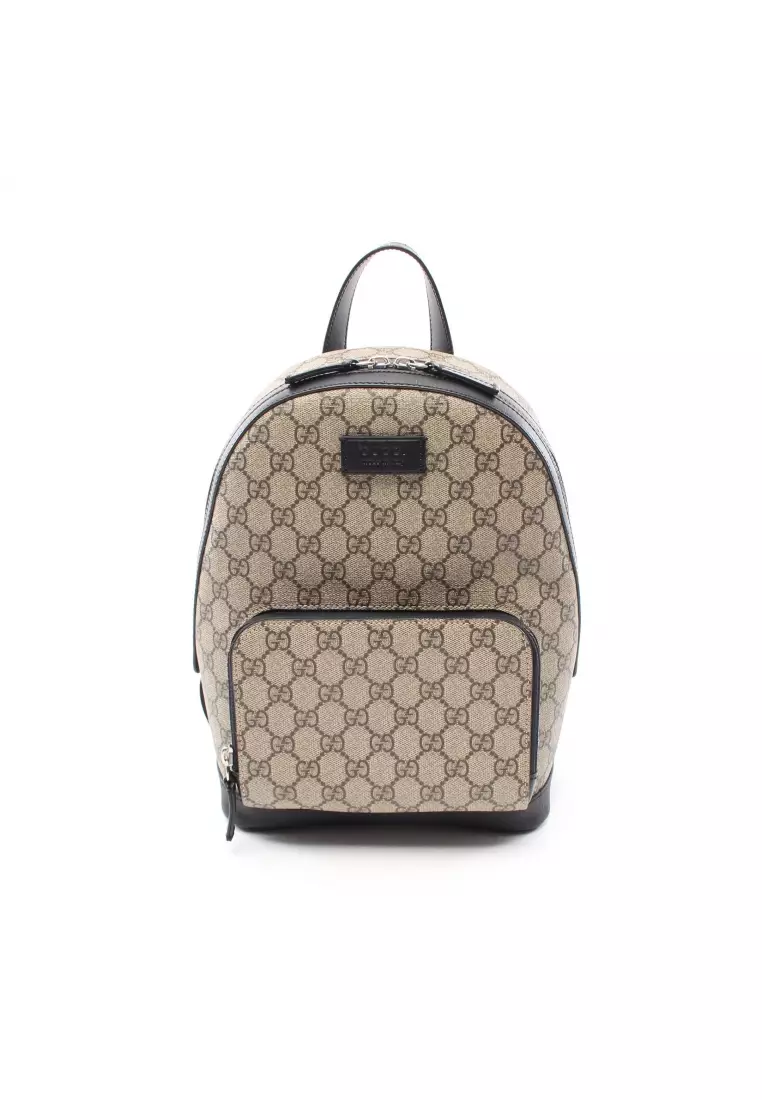 線上選購Gucci Pre-loved GUCCI GG Supreme Small Backpack rucksack