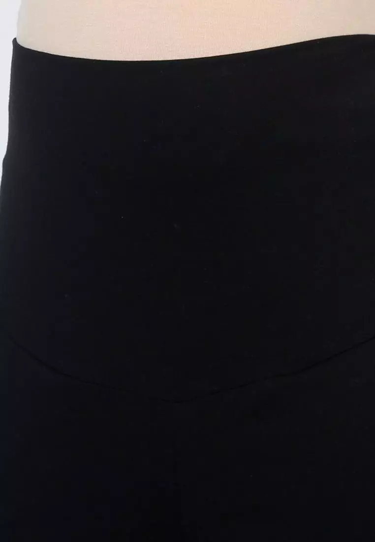 Comfy Maternity Regular Pants - Black