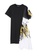 Twenty Eight Shoes black VANSA Paneled Irregular Tie Short Sleeve Dress VCW-Bd6221.S B7AC7AAE133F98GS_1