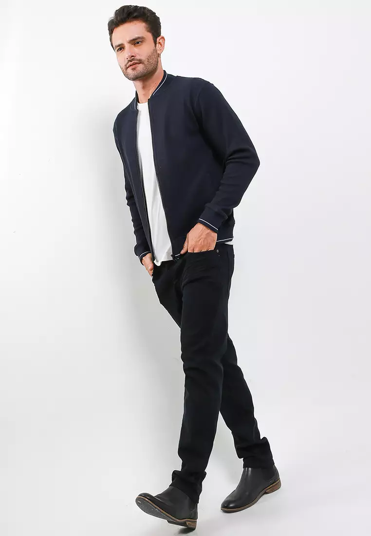 Cf Jacket Skinny -Pointed Collar