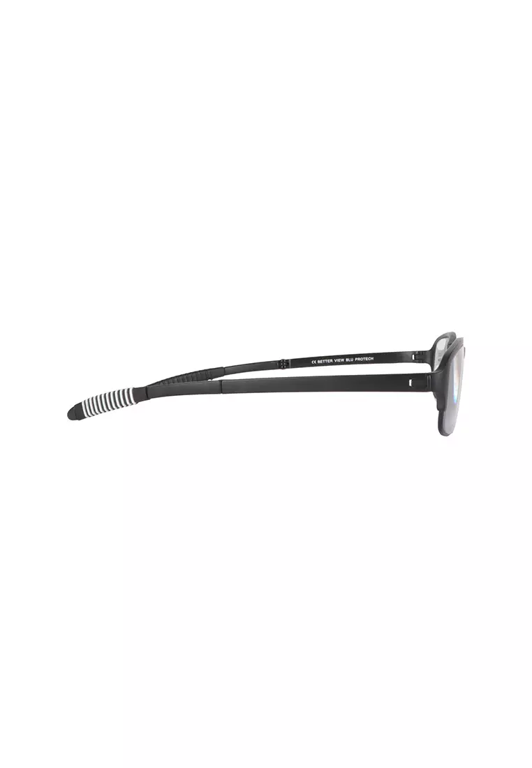 FLEXI (C1- Midnight) +1.75 Anti-Radiation Foldable Reading Glasses for Women/Men