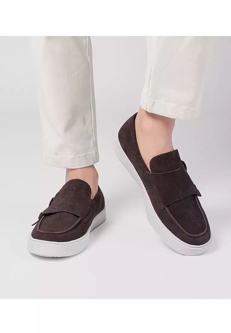 牛反絨孟克式樂福鞋 MK9225-5