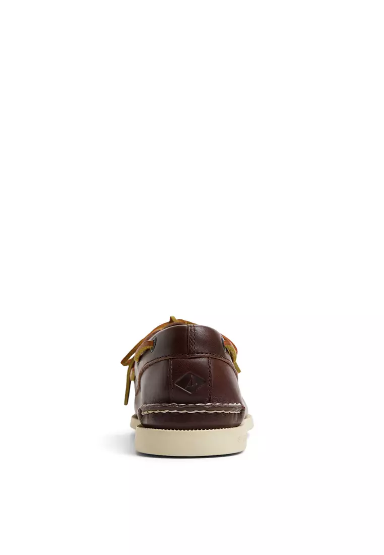 Men's Authentic Original™ 2-Eye Boat Shoes - Brown Primary-Multi (13934343)