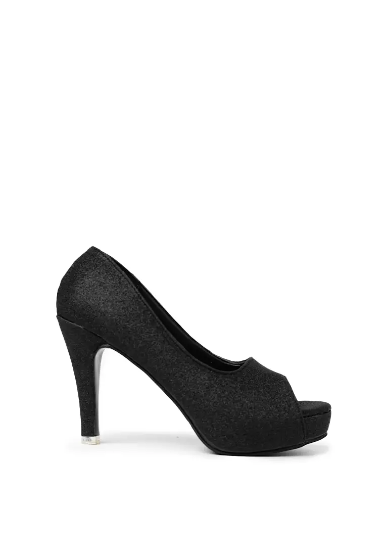 Buy Happy2U Victoria Glitter Platform Heels Online ZALORA Malaysia