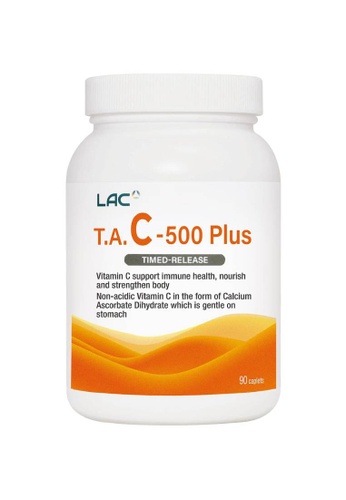 LAC LAC T.A. C-500 Plus Timed-Release (90 Caplets) CDE7EES90DE5A5GS_1