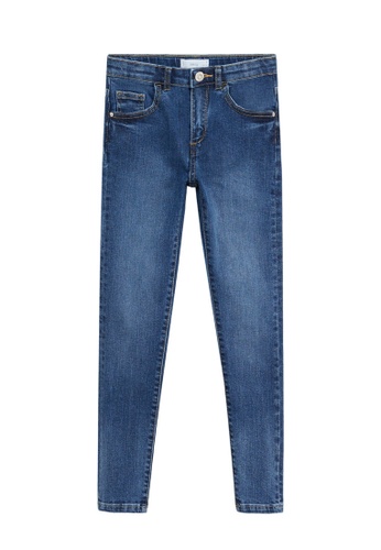 MANGO KIDS blue Skinny Jeans D400FKA7C524D6GS_1