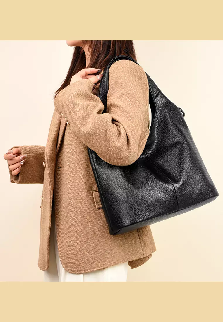 Faux Leather Three Way Handbag JW HD-3507