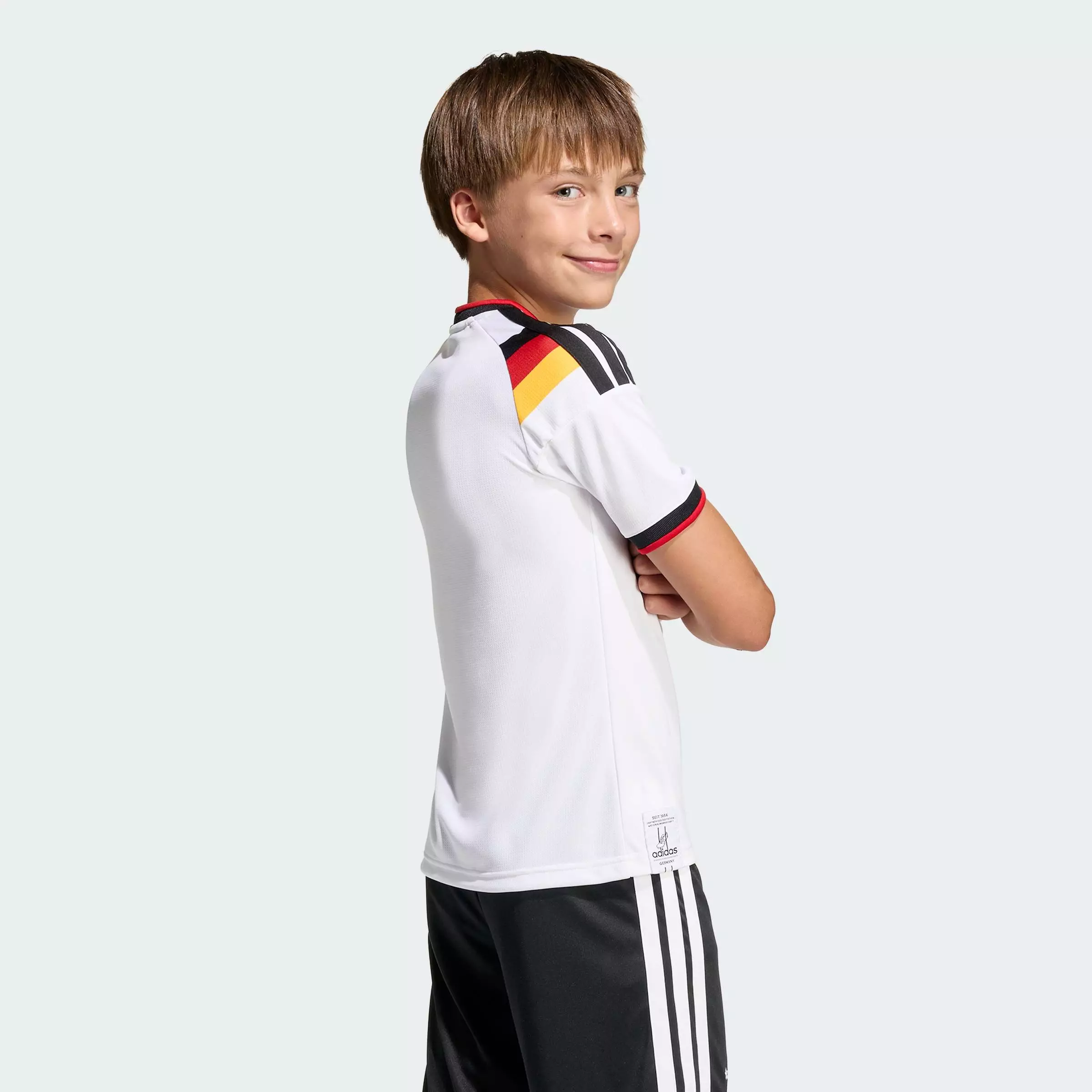 Football Germany 26 Home Kids Jersey Unisex White JZ4560