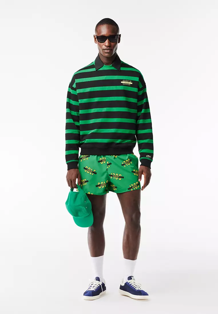 Lacoste striped sweatshirt store