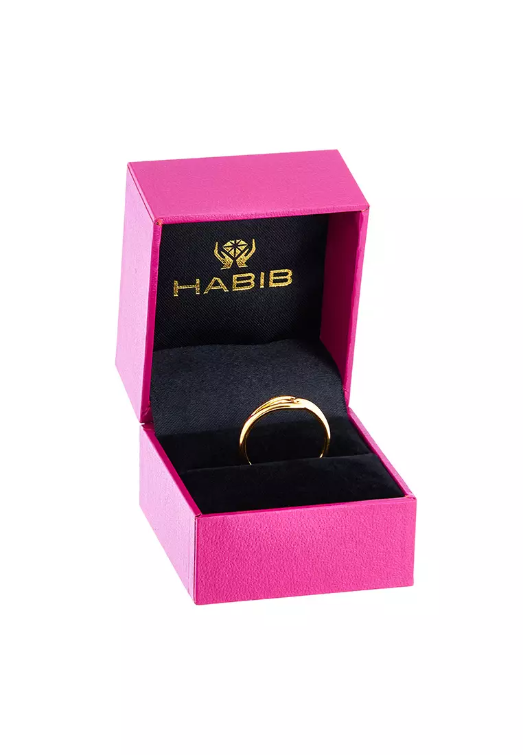 HABIB 999/22K Yellow Gold Ring R9ABI0423