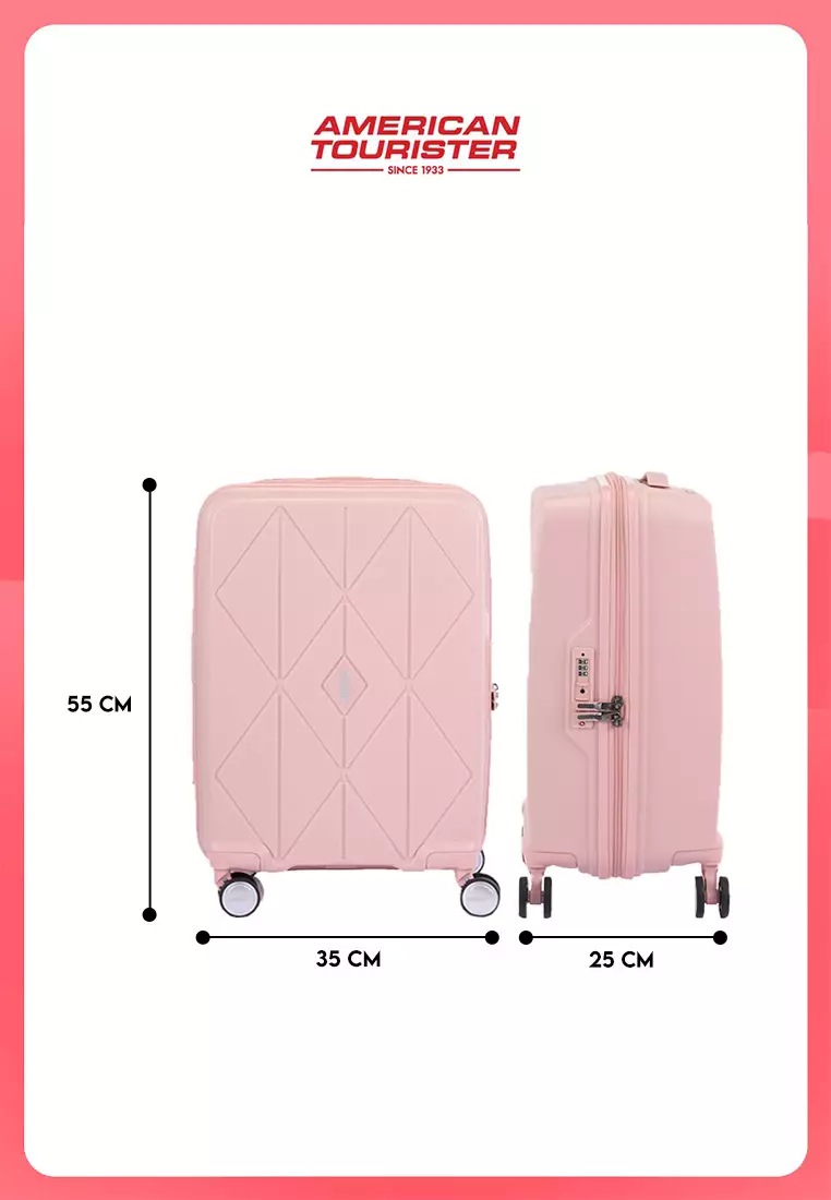 American Tourister Argyle Koper Hardcase Cabin 20Inch - Antique Pink