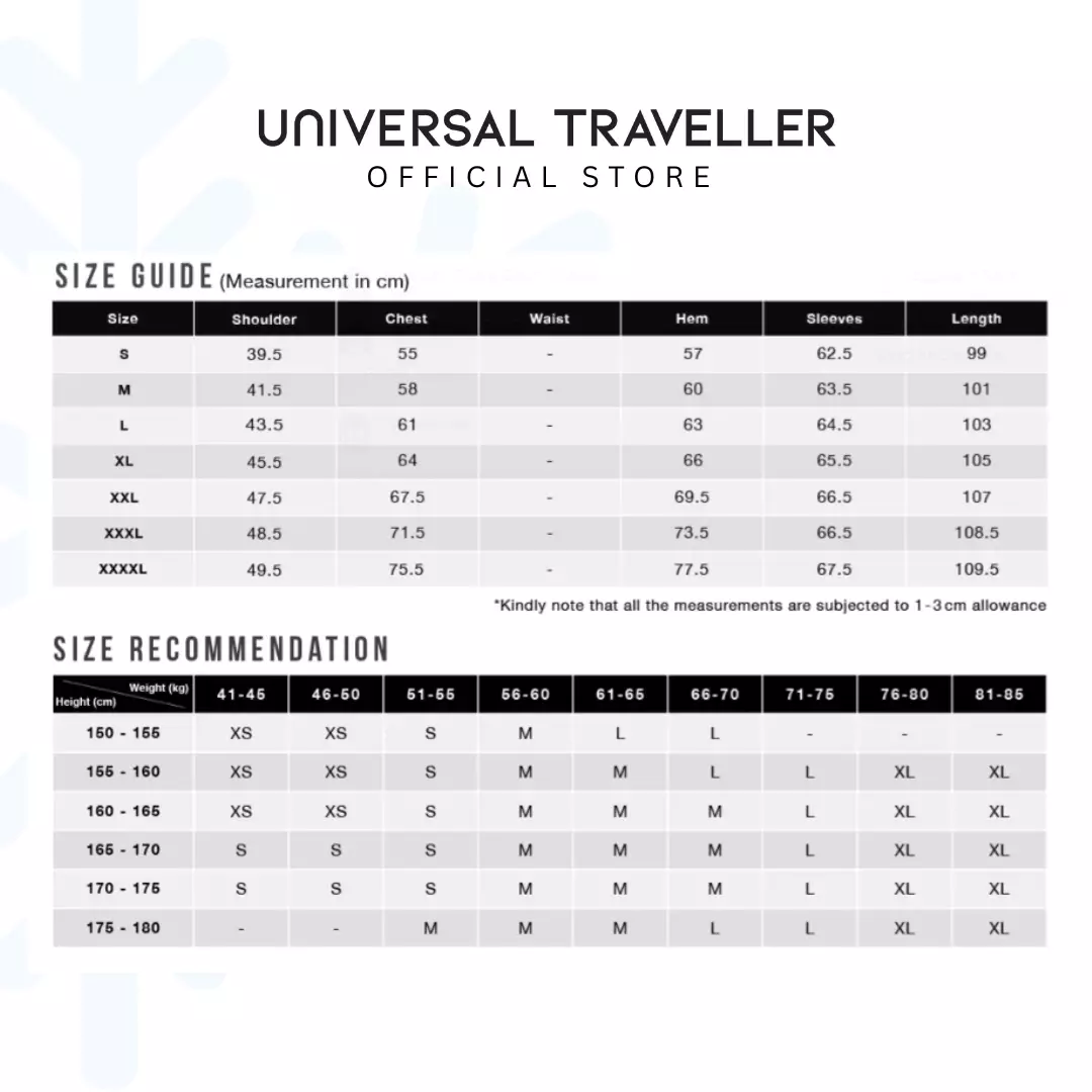 Universal Traveller BOXY DOWN JACKET WITH CHUNKY RIB  DJW24017