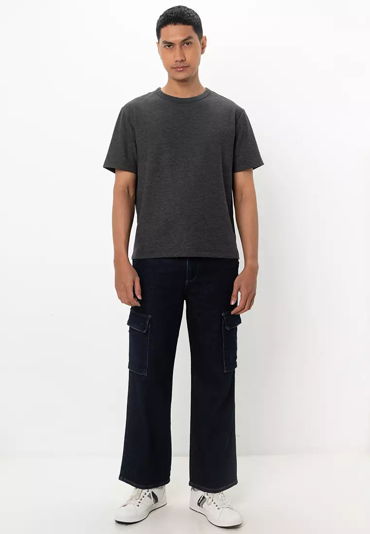 Wide Leg Cargo Jeans