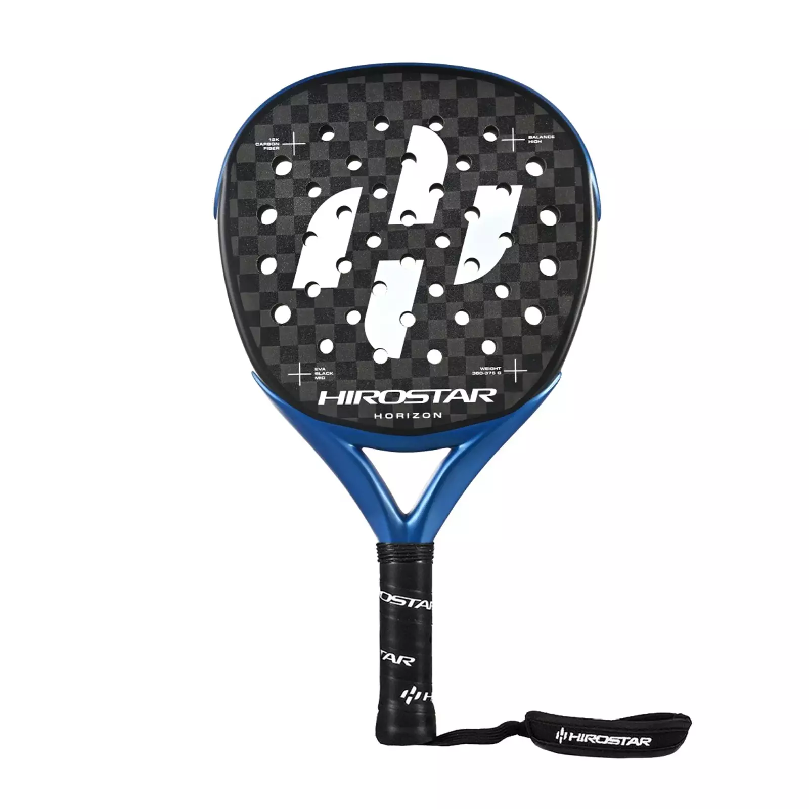 Raket Padel HIROSTAR Horizon 360-375g Deep Blue Black