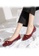Twenty Eight Shoes red Bow with Metal Decoration Ballerinas VL102878 10A31SH1C74165GS_6
