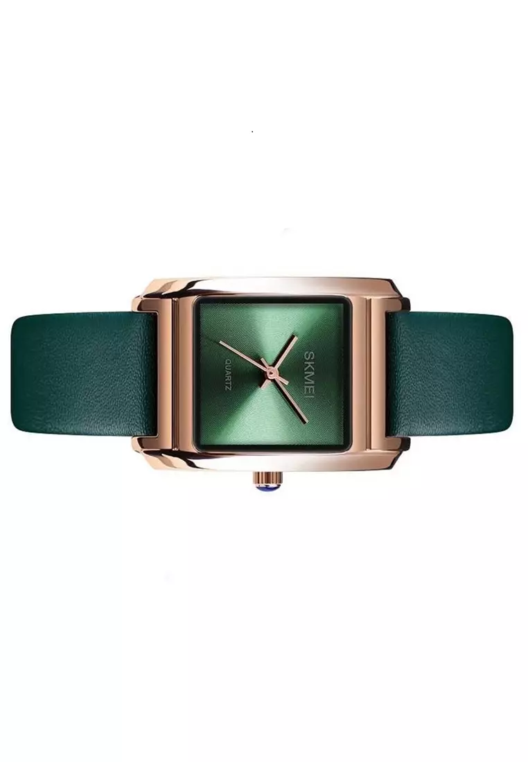 Jam Tangan Analog Wanita Waterproof 30m Strap Tali Material PU Leather LU88 ORIGINAL