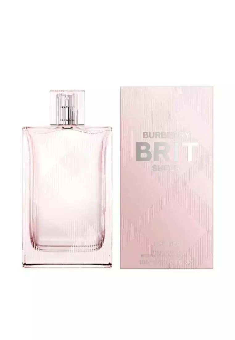 Burberry Brit Sheer For Her, Eau De Toilette Natural Spray 100ml