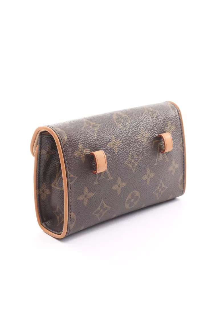 Buy Louis Vuitton Pre-loved LOUIS VUITTON Pochette Florentine monogram body bag  waist bag PVC leather Brown With XS size belt 2023 Online