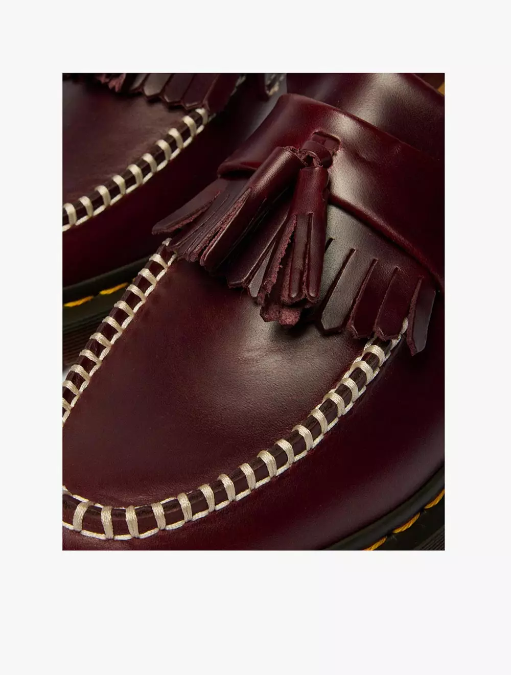 Dr. Martens Adrian Ben Tassel Loafer Cherry Red Orleans