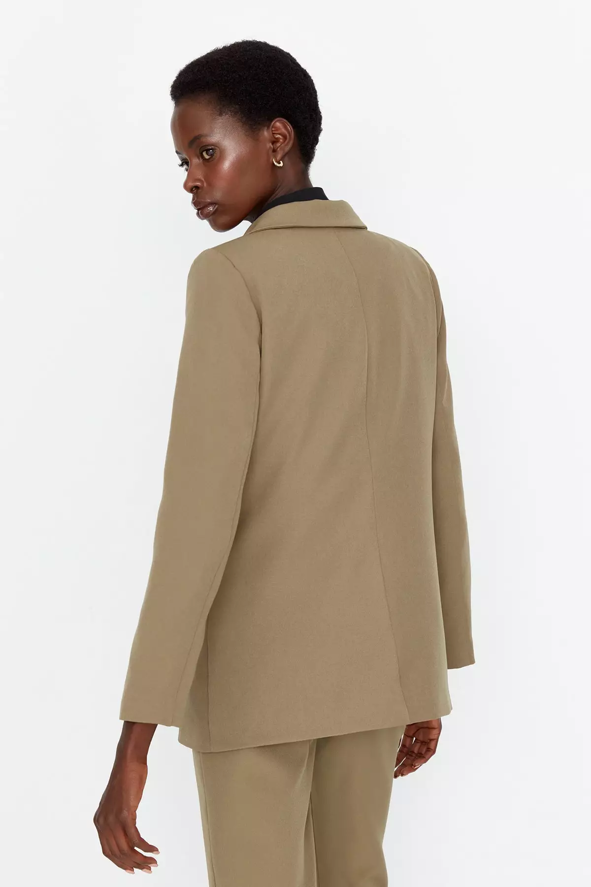 Button Detailed Blazer