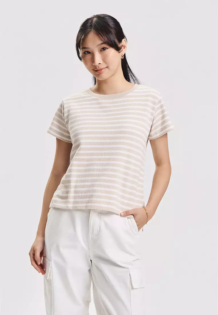 Stripes Relaxed T-Shirt