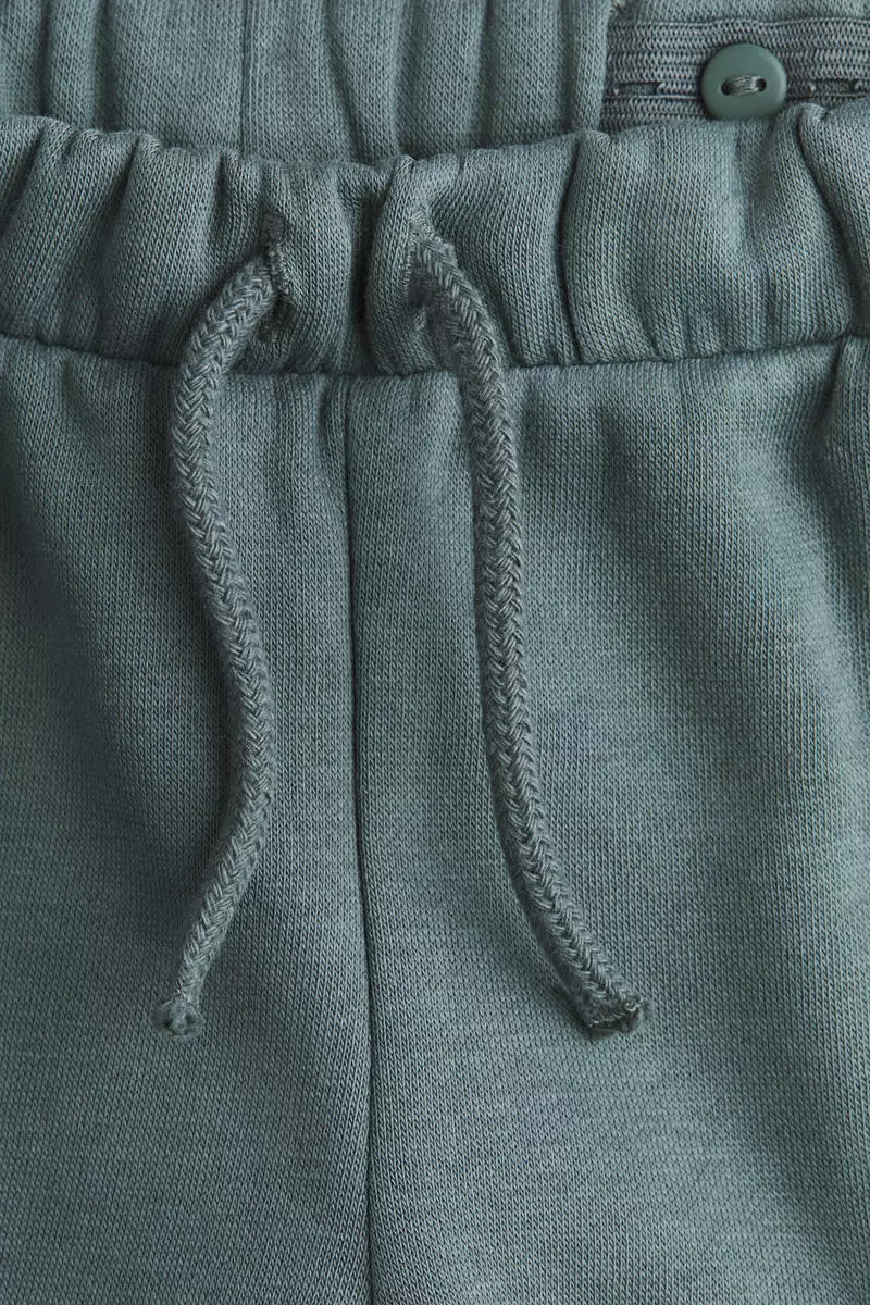 Brushed-inside cargo joggers