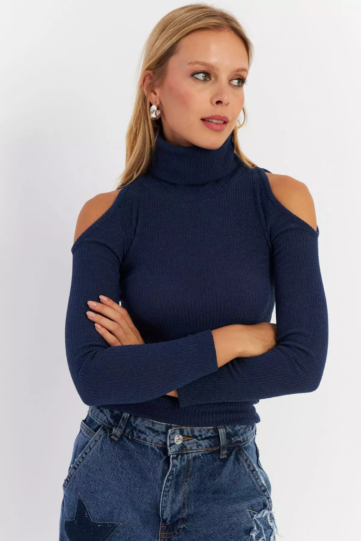 Cold Shoulders Blouse