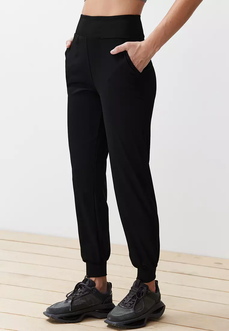 Black Jogger Pants High Waist Joggers Women Custom Korean Style