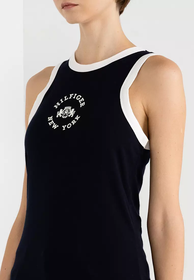 Buy Tommy Hilfiger Slim Varsity Racerback Tank Top 2025 Online