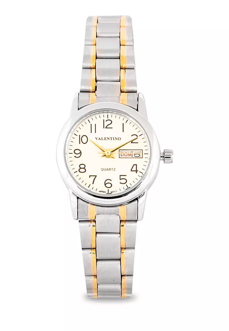 Analog Watch 20122260-Two Tone - Gold Dial