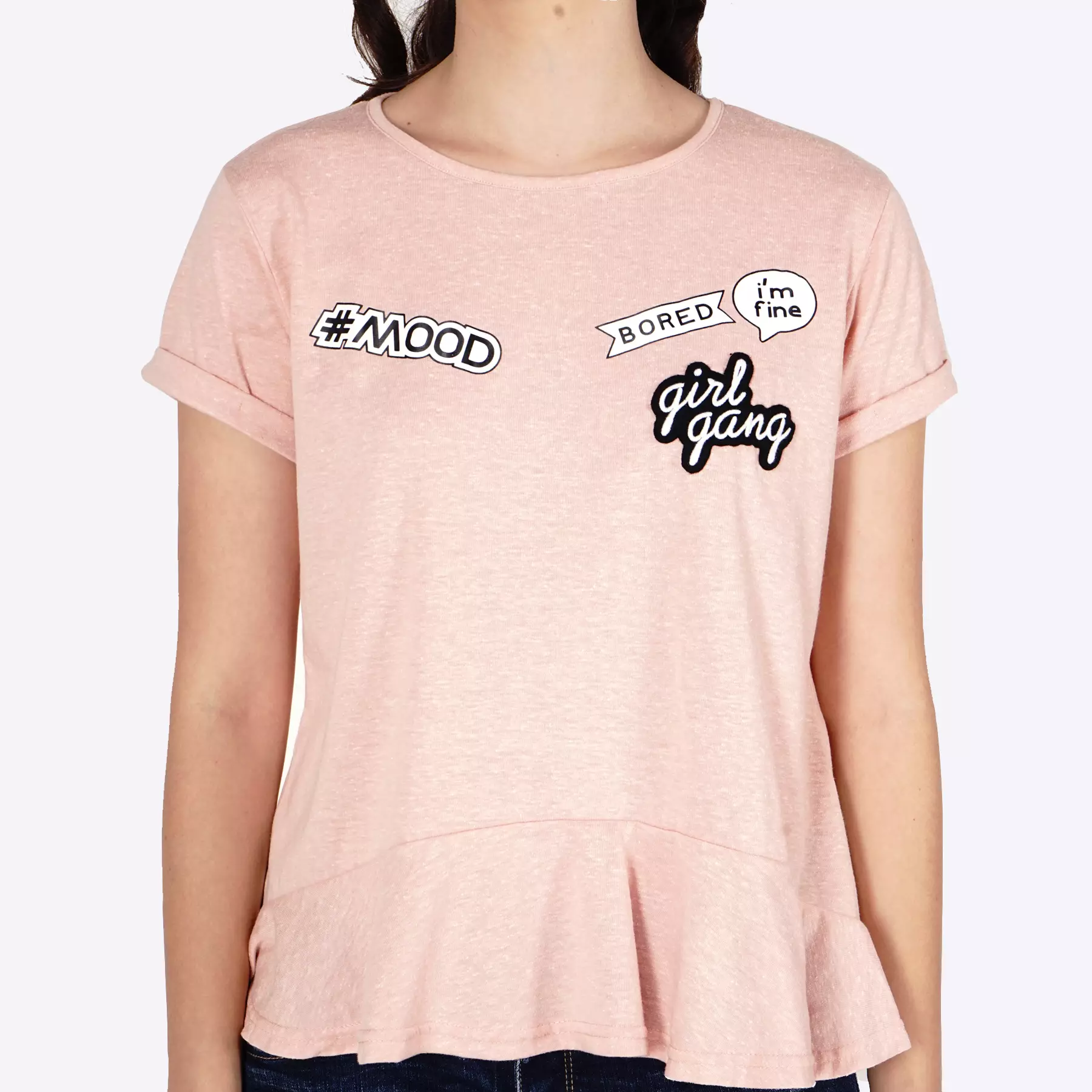 Kaos Wanita Persicum Dusty Pink