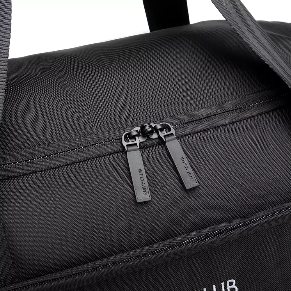 Navy Club Travel Bag HGJ - Duffle Bag Tas Pria Wanita - Tas Pakaian Multi Fungsi (Tas Jinjing dan Tas Selempang)