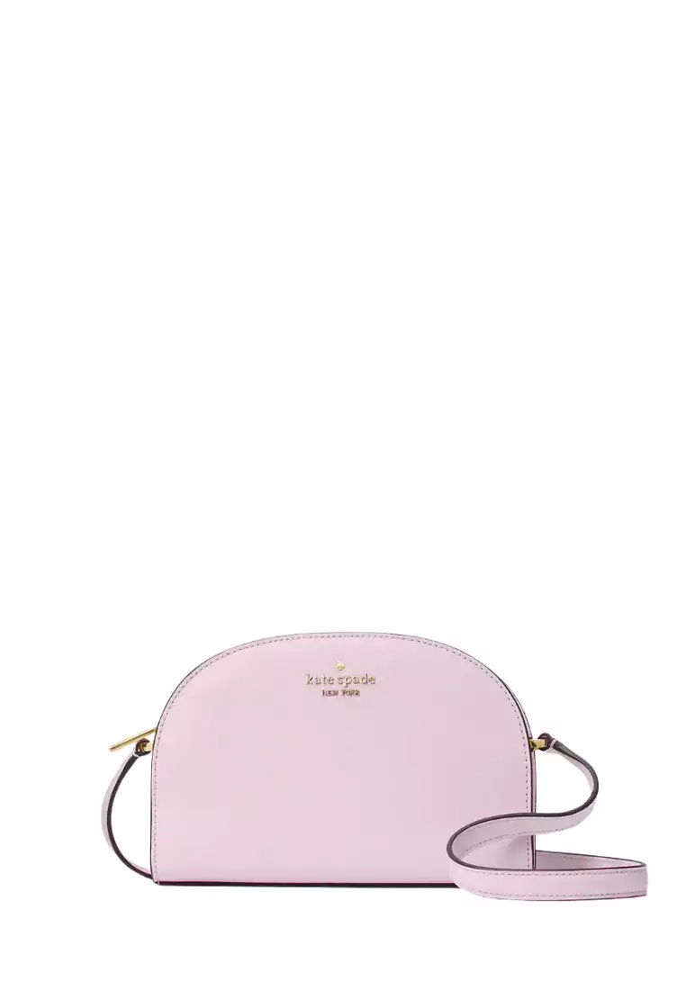 Jual Kate Spade Perry Leather Dome Crossbody Pale Amethyst Original ...