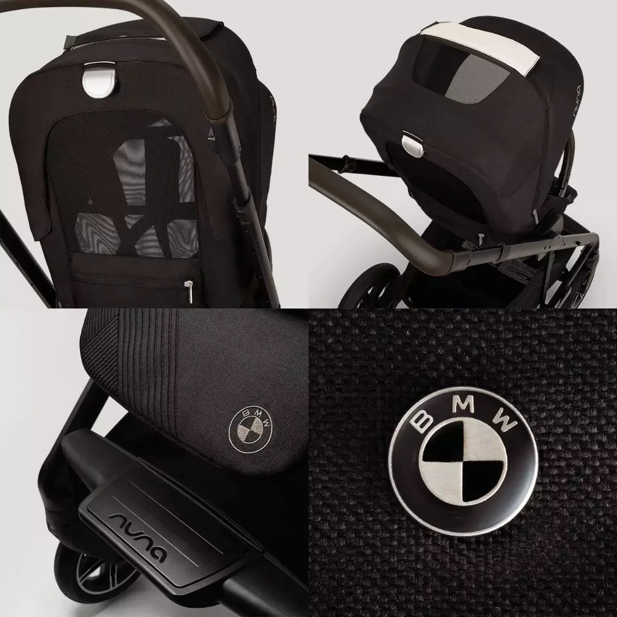 Nuna Complete Mixx™ Next Stroller Bmw Collection Element With Cari™ Aire Carry Cot Pine - Kereta Dorong Bayi