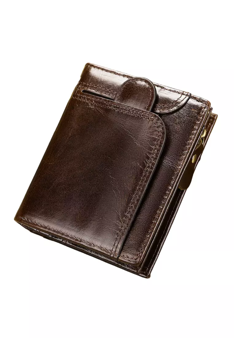 Buy Lara Genuine Leather Men's Wallet, Wallet, Multifunctional