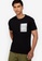 ZALORA BASICS multi Contrast Pocket T-Shirt 75408AAF56754EGS_1