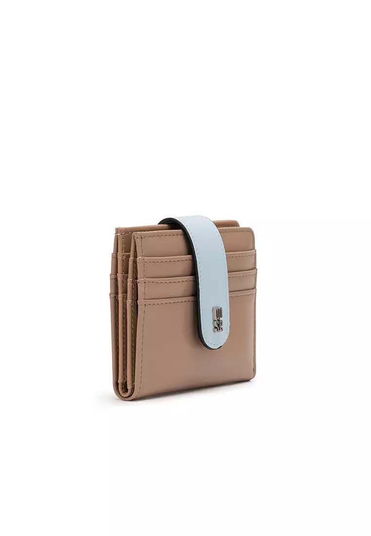 DUO TONE SNAP BUTTON WALLET 双色钱夹