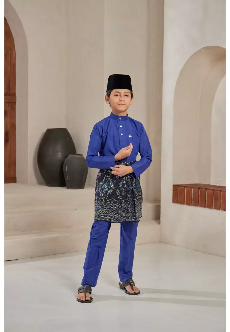 Baju Melayu Moden Cekak Musang for Kids