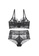 W.Excellence black Premium Black Lace Lingerie Set (Bra and Underwear) 7FD8CUS3607BFCGS_1