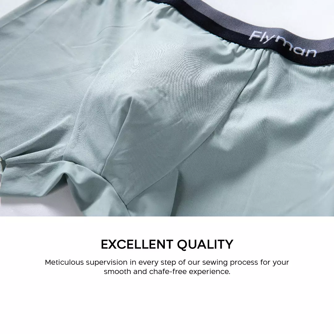 Flyman Ice Silk Boxer 1 pcs FM 3425 - Midnight