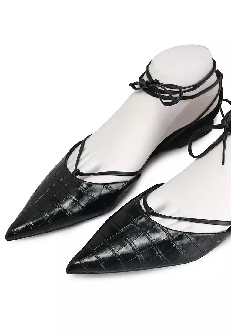 Buy ZARA Crocs-Effect Sandals 2024 Online | ZALORA